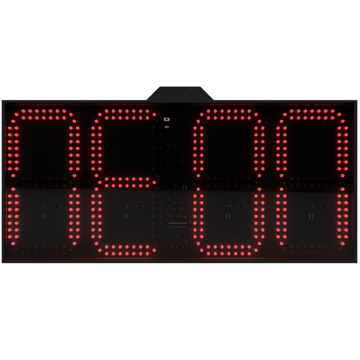 Neon Pace Clock